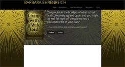 Desktop Screenshot of barbaraehrenreich.com